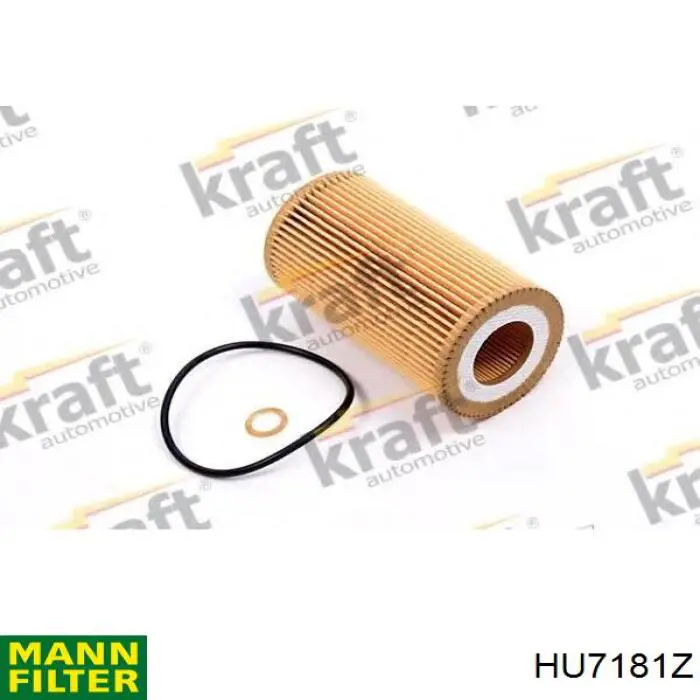 Do koszyka HU7181Z Mann-Filter Filtr oleju
