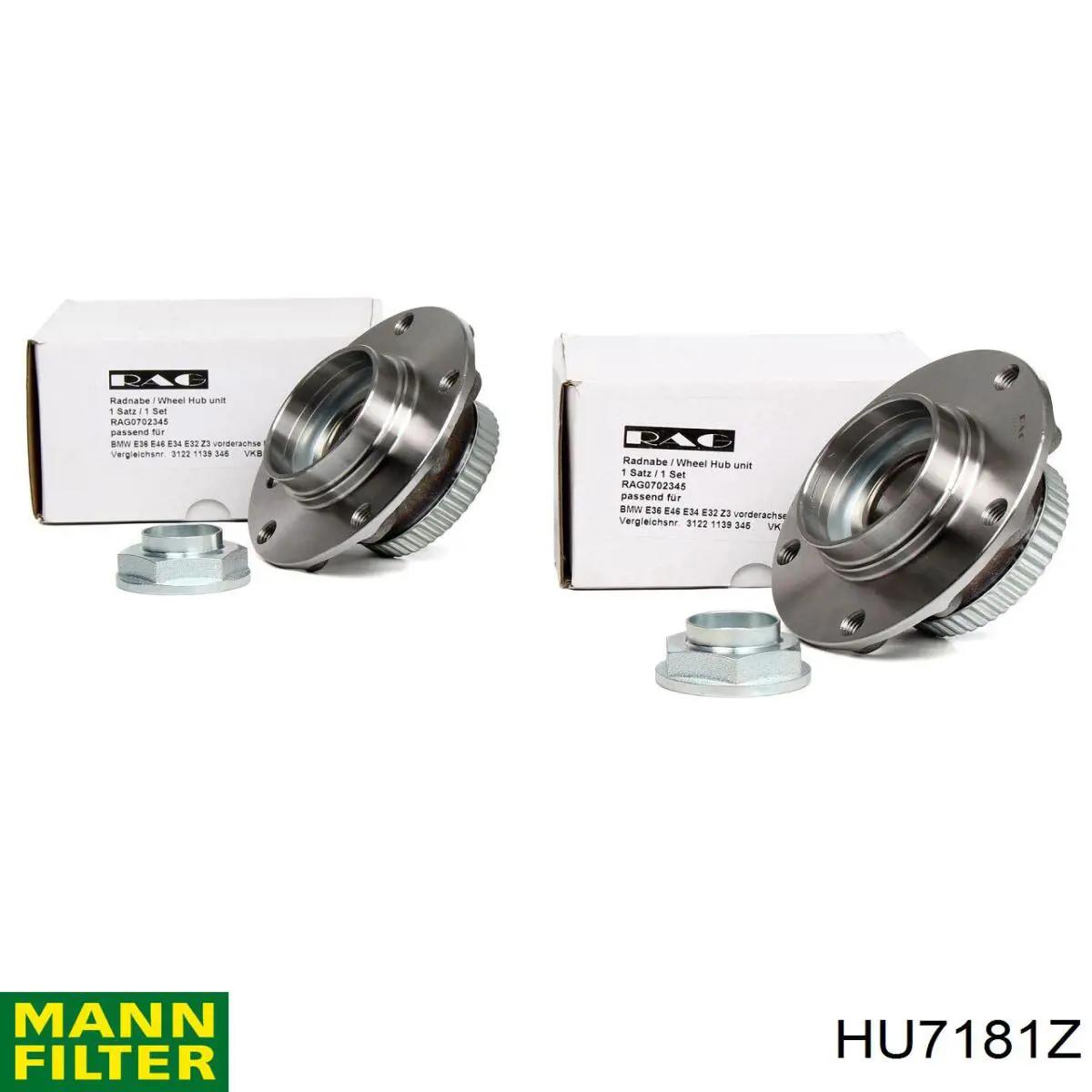 Filtr oleju Mann-Filter HU7181Z cena, od 8,51 USD