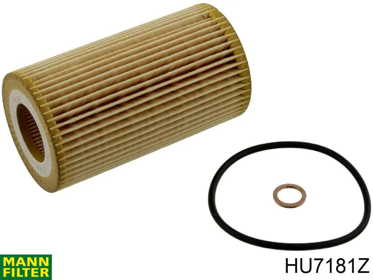 HU7181Z Mann-Filter Filtr oleju