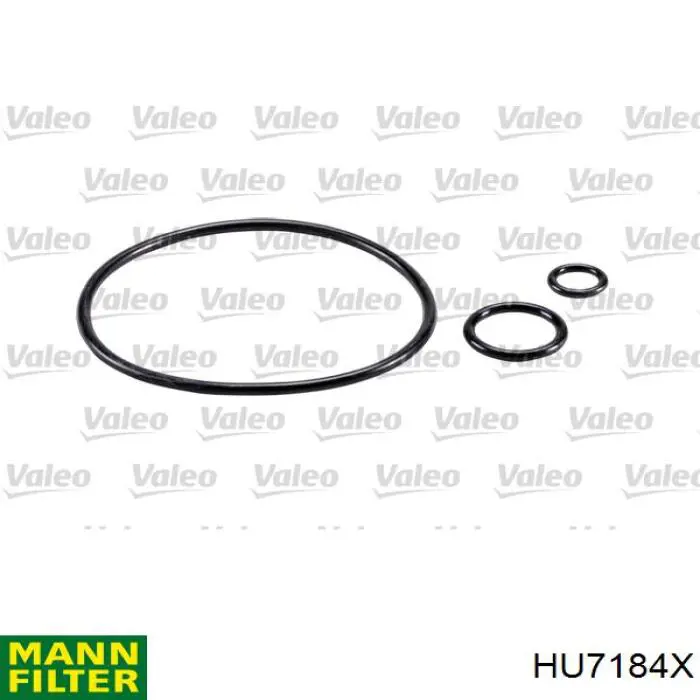 Do koszyka HU7184X Mann-Filter Filtr oleju