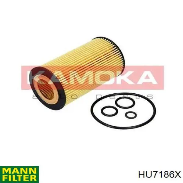 Do koszyka HU7186X Mann-Filter Filtr oleju