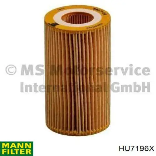 HU7196X Mann-Filter Filtr oleju