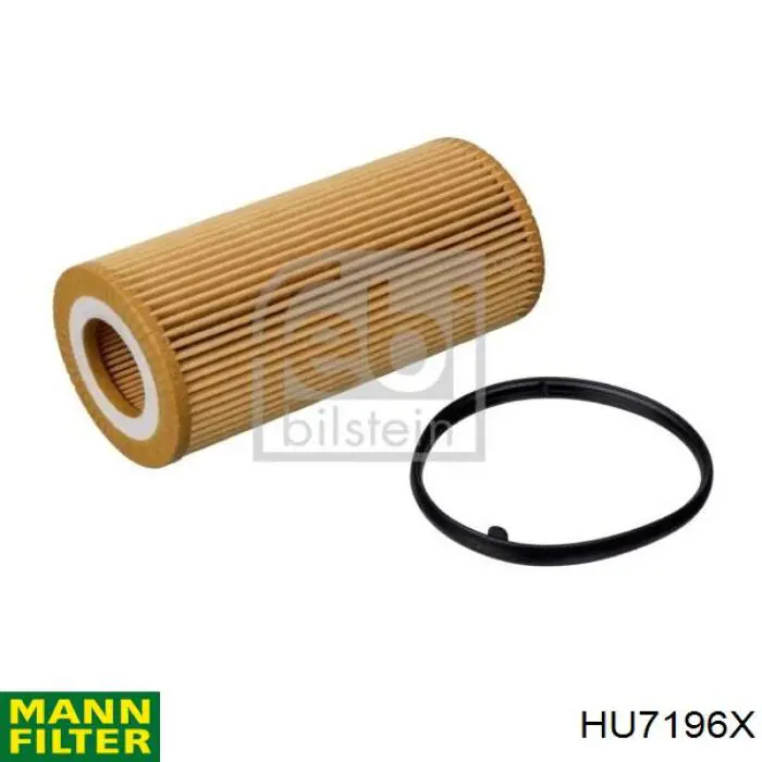 Do koszyka HU7196X Mann-Filter Filtr oleju