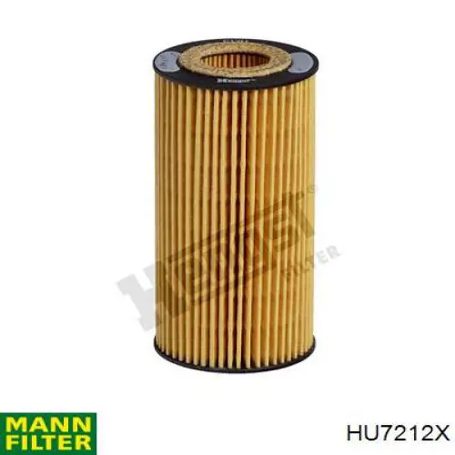 HU7212X Mann-Filter Filtr oleju