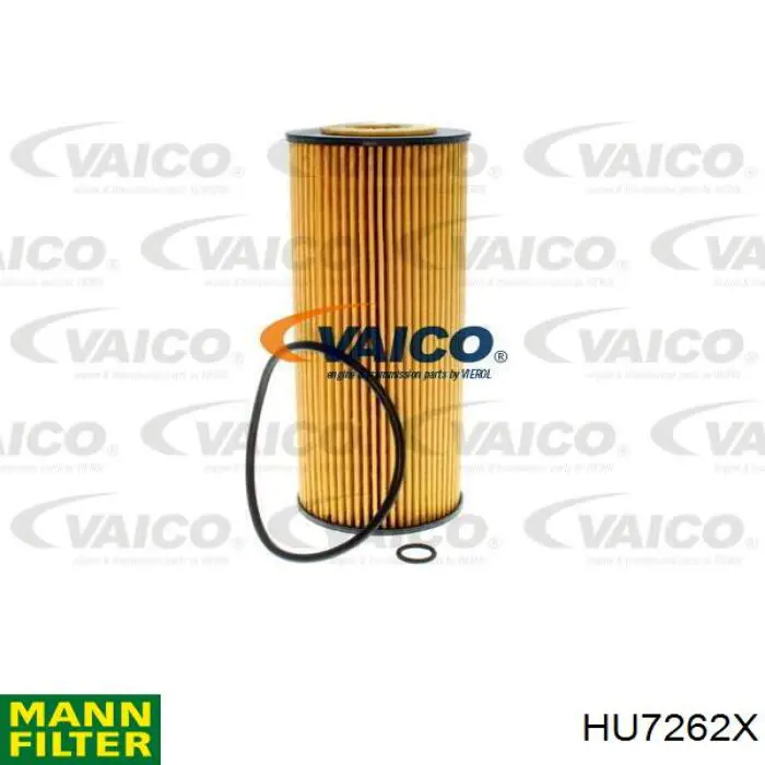 HU7262X Mann-Filter Filtr oleju