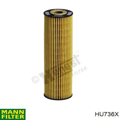 HU736X Mann-Filter filtr oleju