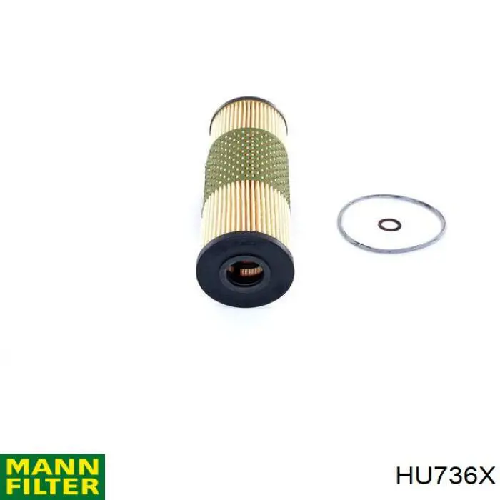 HU736X Mann-Filter Filtr oleju