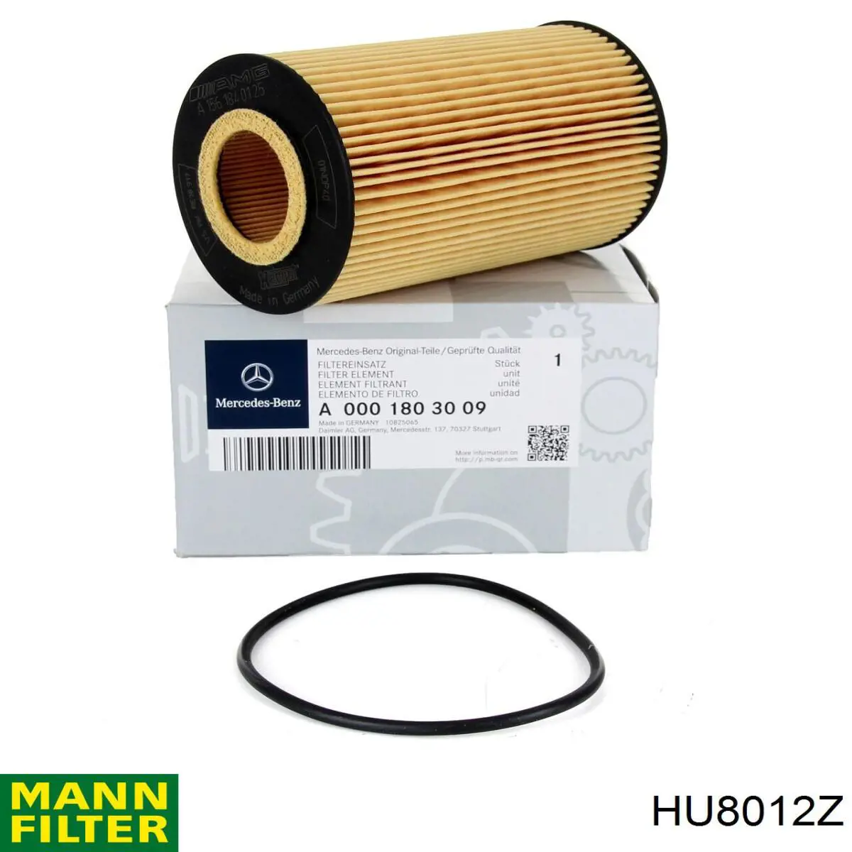 HU8012Z Mann-Filter Filtr oleju