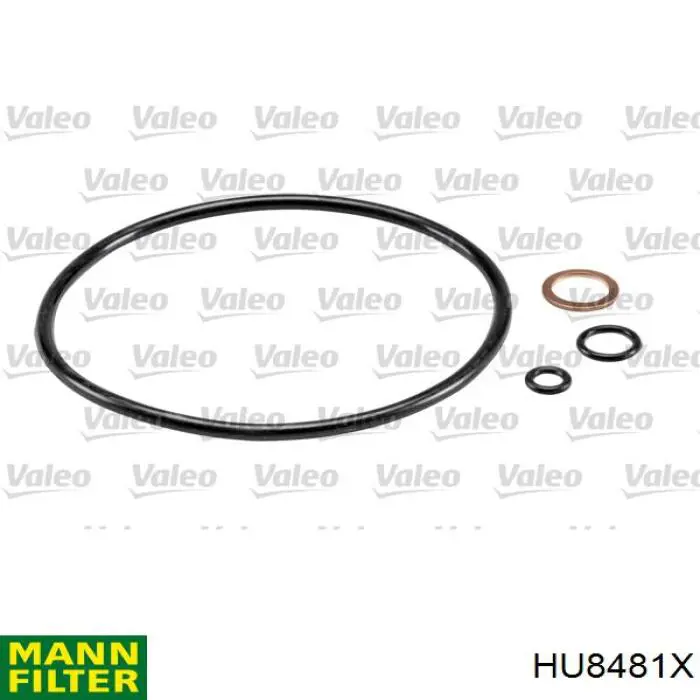 Do koszyka HU8481X Mann-Filter Filtr oleju