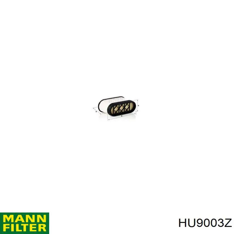 Filtr oleju Mann-Filter HU9003Z