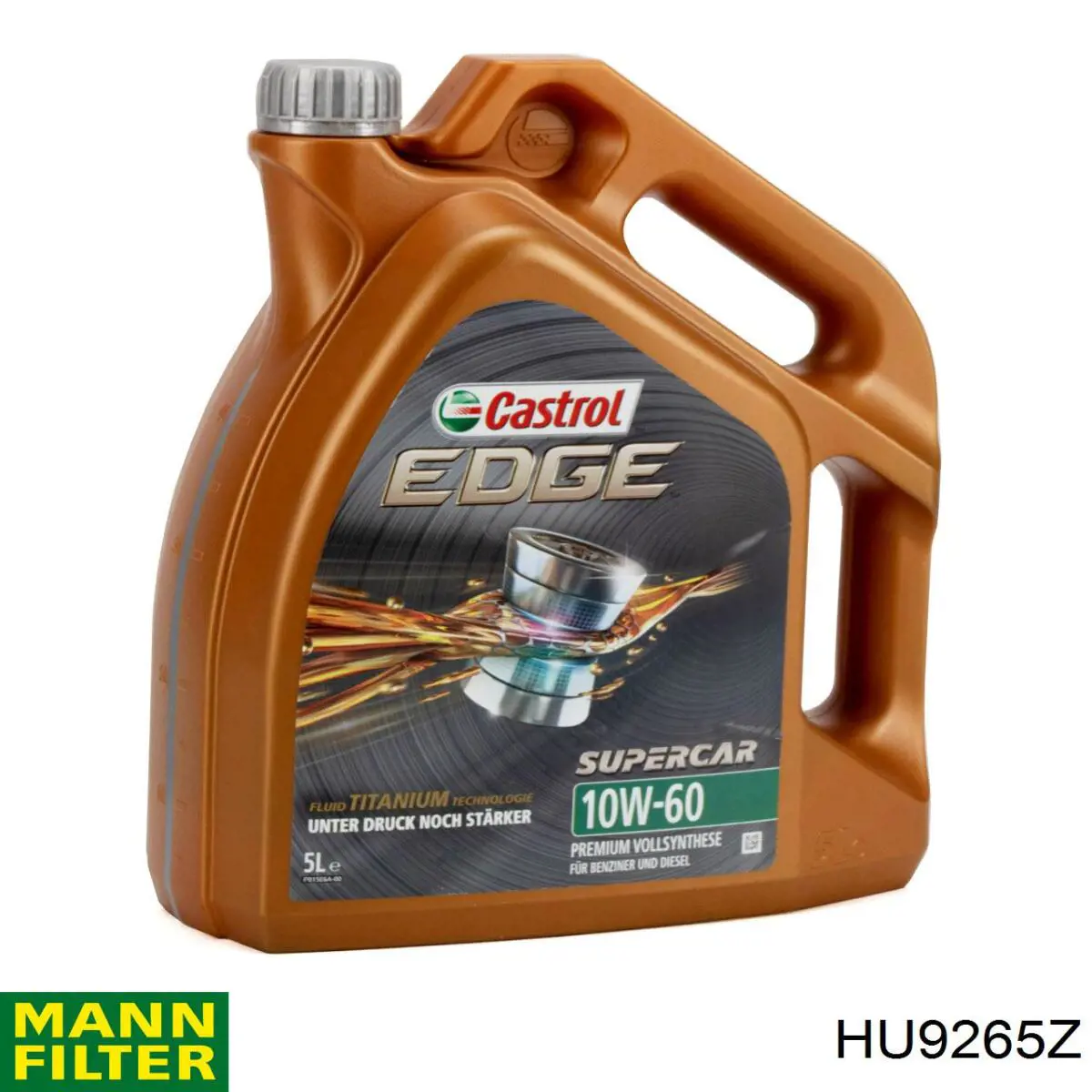 Do koszyka HU9265Z Mann-Filter Filtr oleju