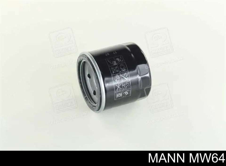 Filtr oleju Mann-Filter MW64 cena, od 14,74 USD