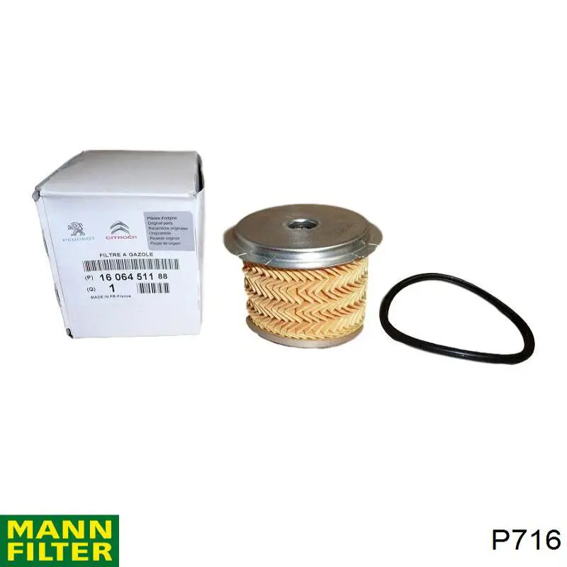 Do koszyka P716 Mann-Filter Filtr paliwa