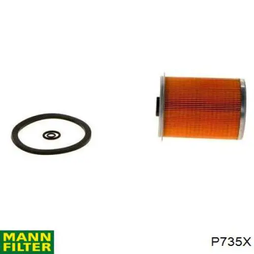 Filtr paliwa P735X Mann-Filter