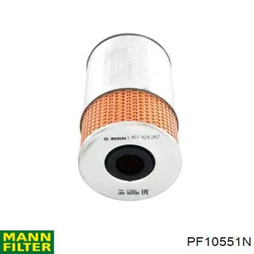 Do koszyka PF10551N Mann-Filter Filtr oleju