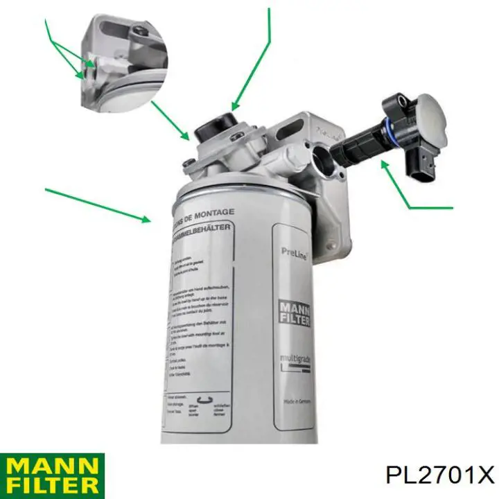 Do koszyka FC270 Shafer Filtr paliwa