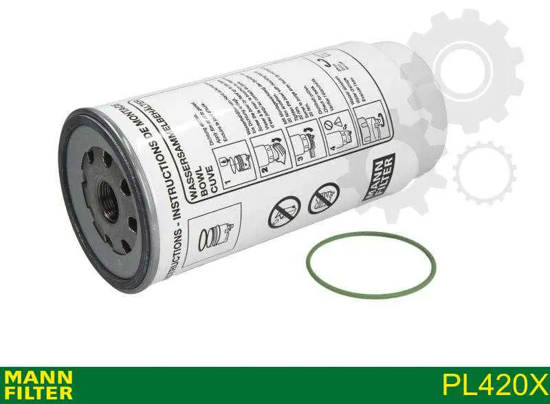 Filtr paliwa Mann-Filter PL420X cena, od 36,81 USD