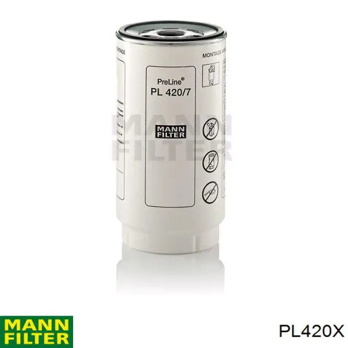 PL420X Mann-Filter Filtr paliwa