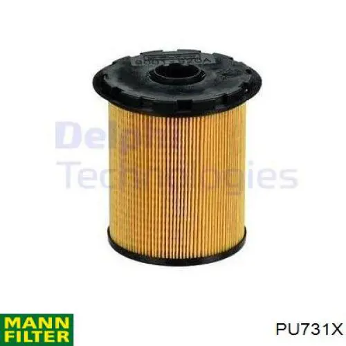 Filtr paliwa PU731X Mann-Filter