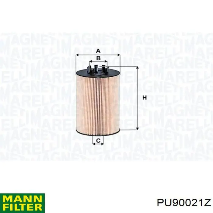 Filtr paliwa Mann-Filter PU90021Z