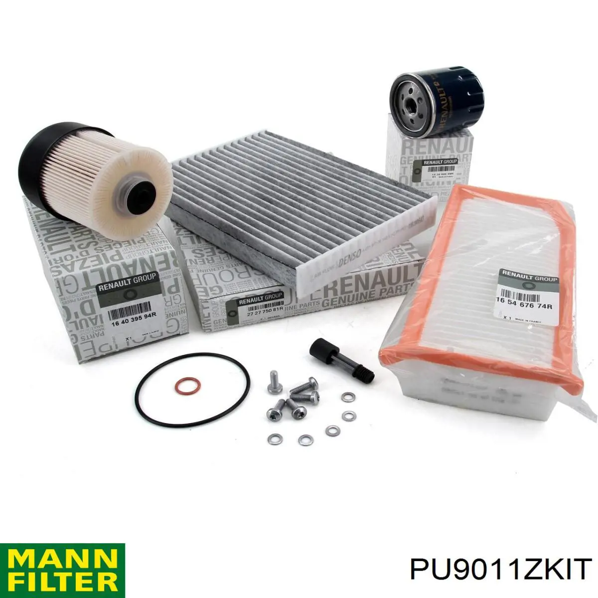 Do koszyka PU9011ZKIT Mann-Filter Filtr paliwa