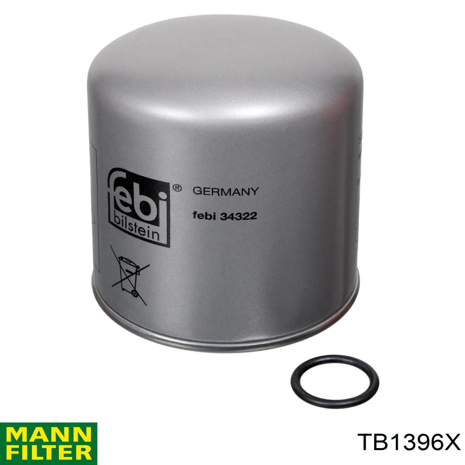 Do koszyka TB1396X Mann-Filter Filtr osuszacza powietrza (separatora oleju/wilgoci) (TRUCK)