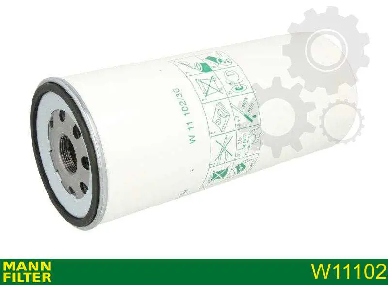 Do koszyka W11102 Mann-Filter Filtr oleju