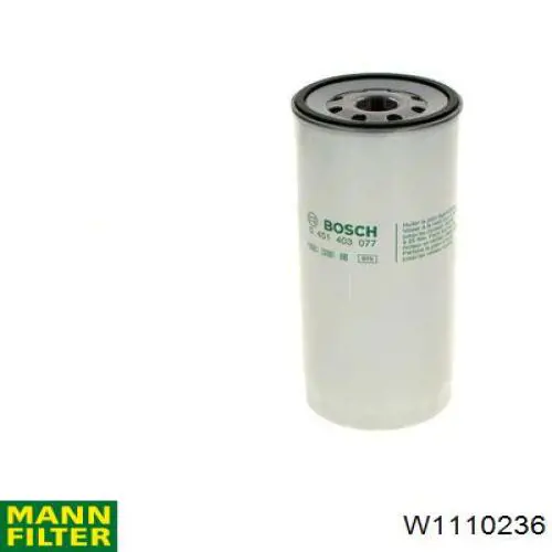 Filtr oleju Mann-Filter W1110236 cena, od 21,87 USD