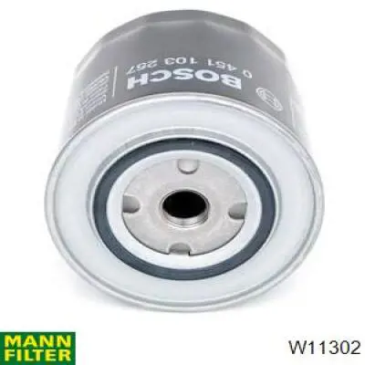 Do koszyka W11302 Mann-Filter Filtr oleju