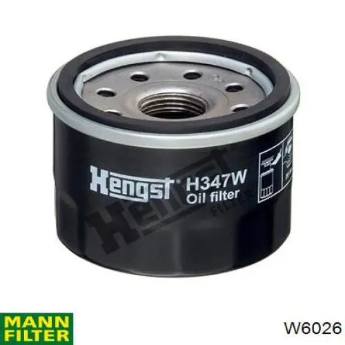 Filtr oleju Mann-Filter W6026 cena, od 9,23 USD