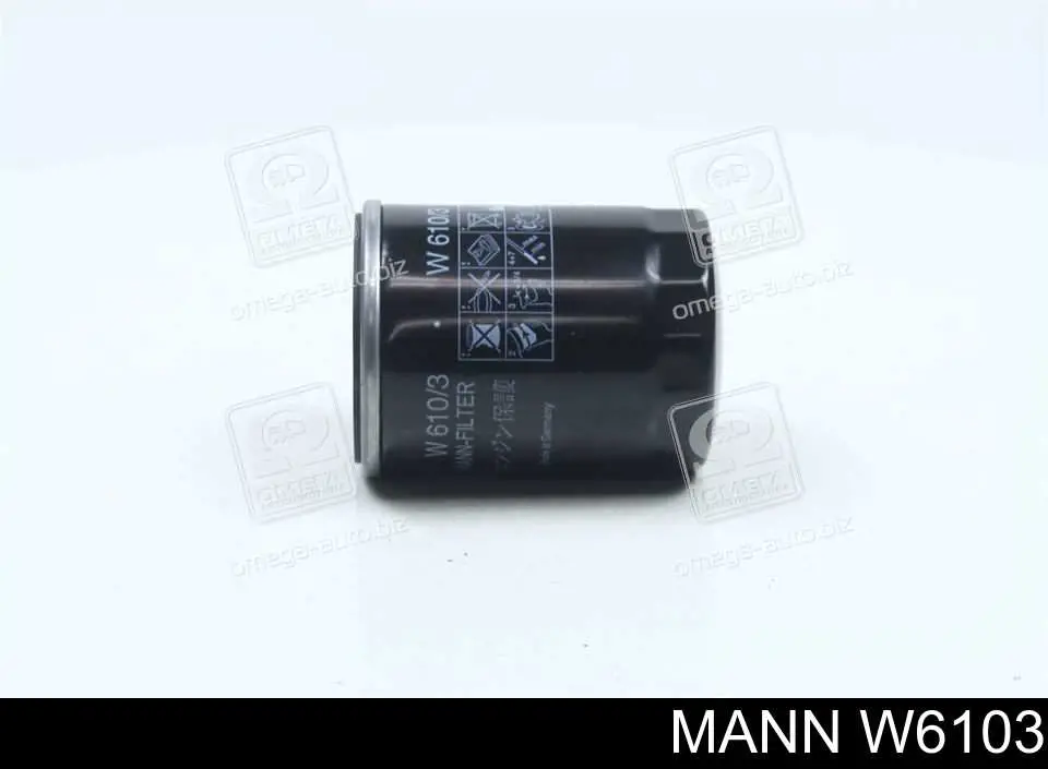 Filtr oleju Mann-Filter W6103 cena, od 7,40 USD