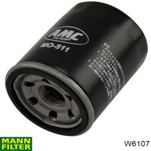 Filtr oleju Mann-Filter W6107 cena, od 8,94 USD