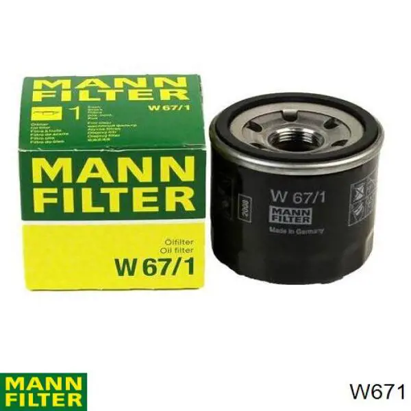 Do koszyka W671 Mann-Filter Filtr oleju