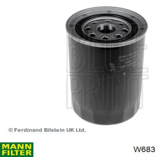 Filtr oleju Mann-Filter W683 cena, od 5,60 USD