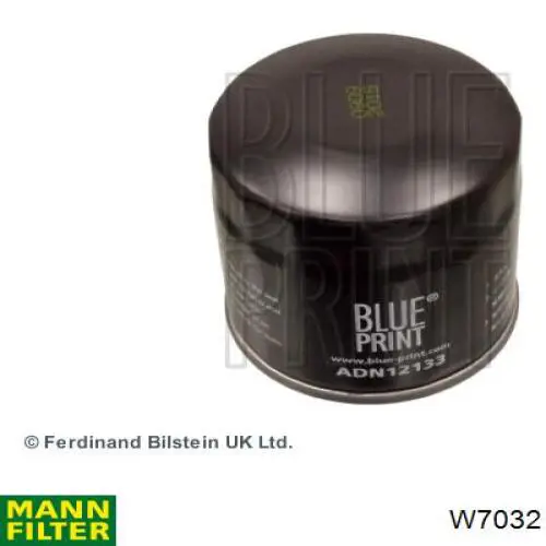 Do koszyka W7032 Mann-Filter Filtr oleju