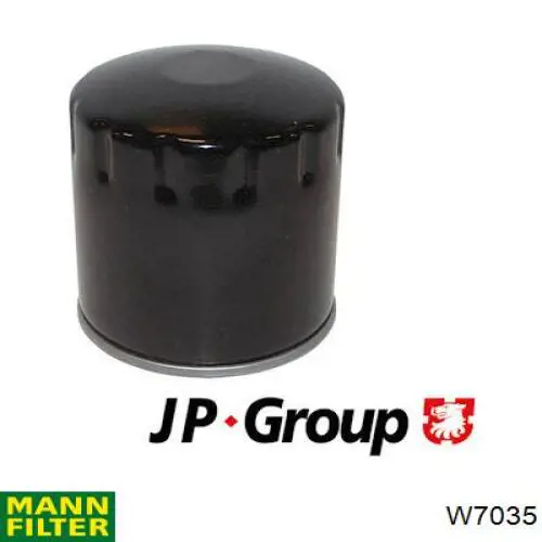 Filtr oleju Mann-Filter W7035 cena, od 12,51 USD