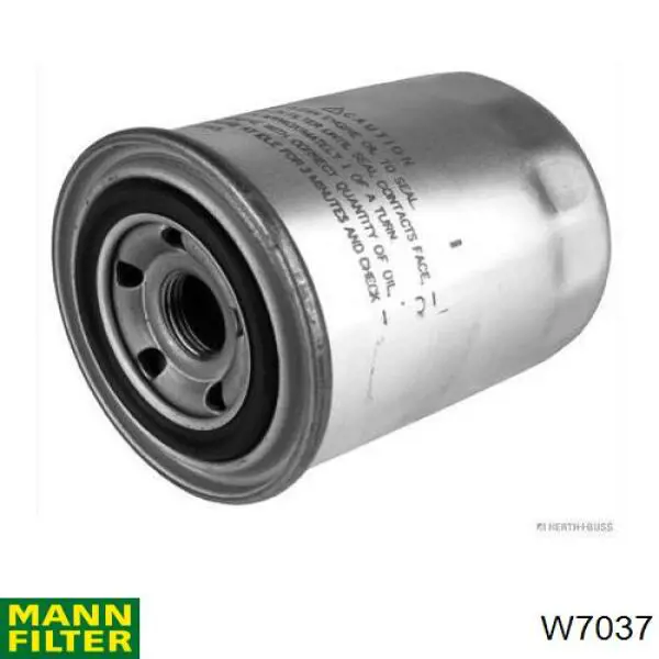 Do koszyka W7037 Mann-Filter Filtr oleju