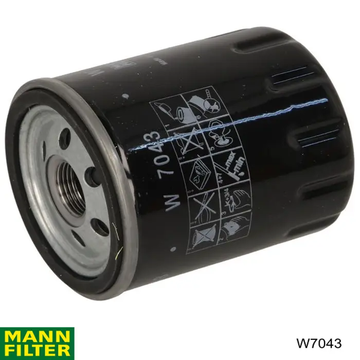 W7043 Mann-Filter Filtr oleju