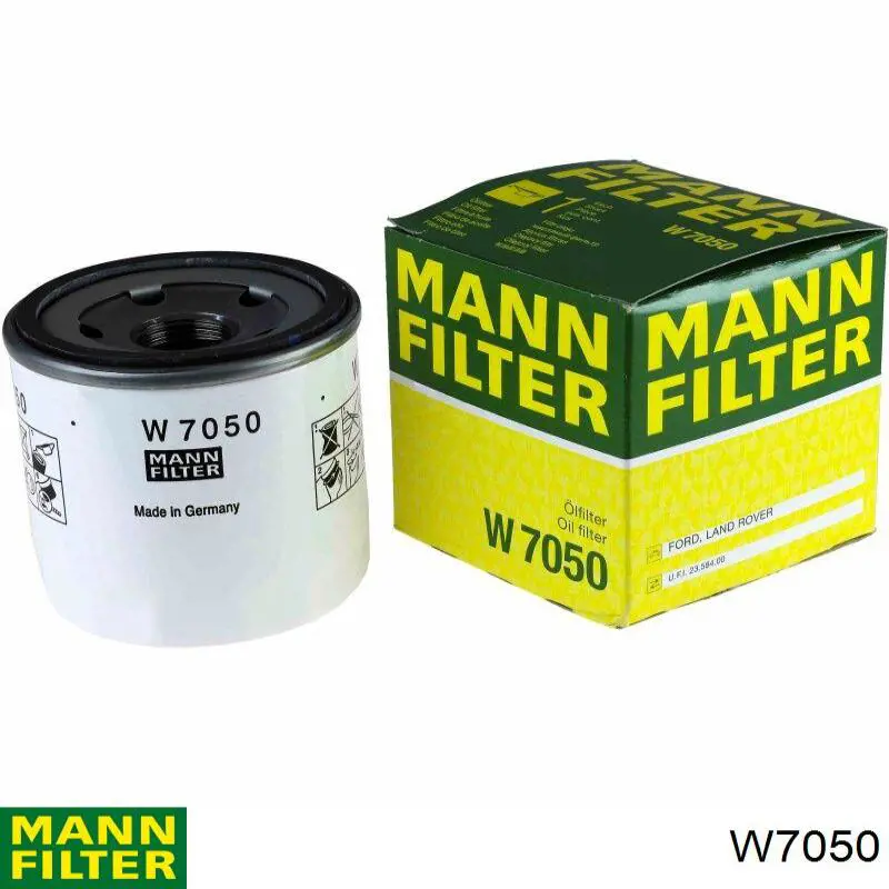 Do koszyka W7050 Mann-Filter Filtr oleju