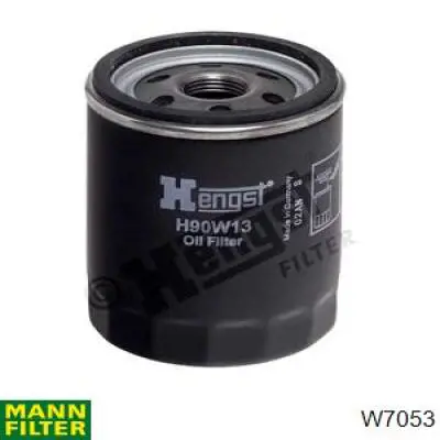 Filtr oleju Mann-Filter W7053 cena, od 7,57 USD