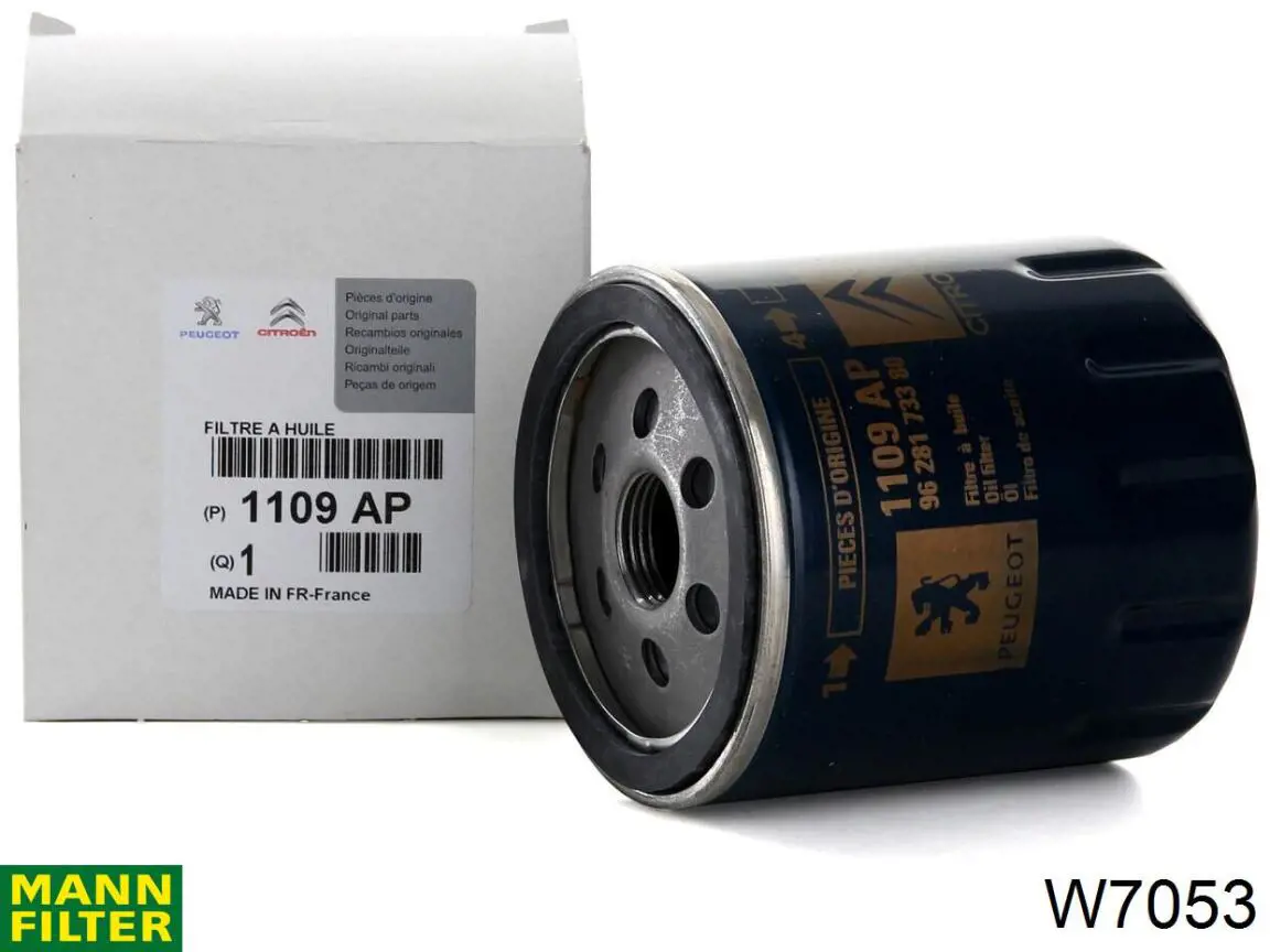 Do koszyka W7053 Mann-Filter Filtr oleju