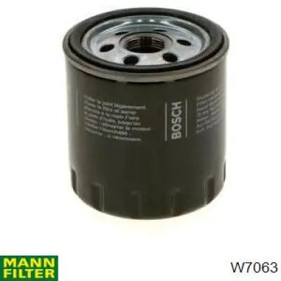 Do koszyka W7063 Mann-Filter Filtr oleju