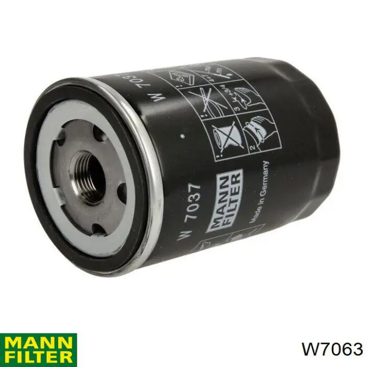 W7063 Mann-Filter Filtr oleju