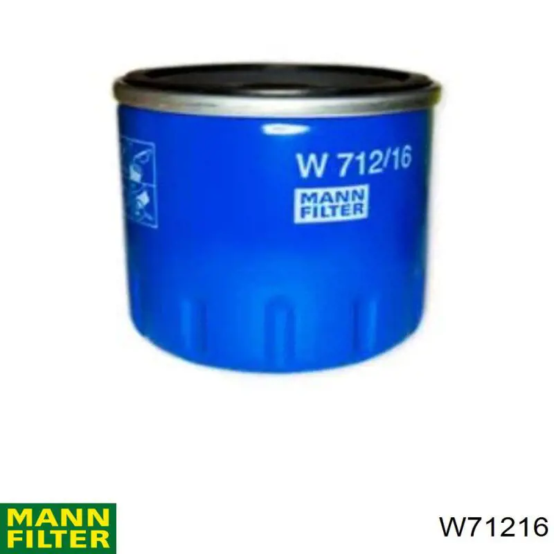 Filtr oleju Mann-Filter W71216 cena, od 8,76 USD
