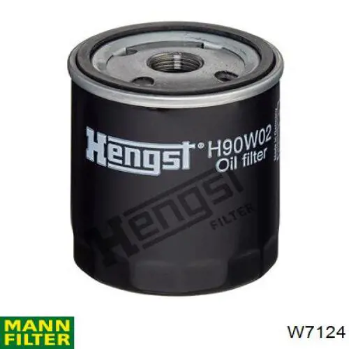 Do koszyka W7124 Mann-Filter Filtr oleju