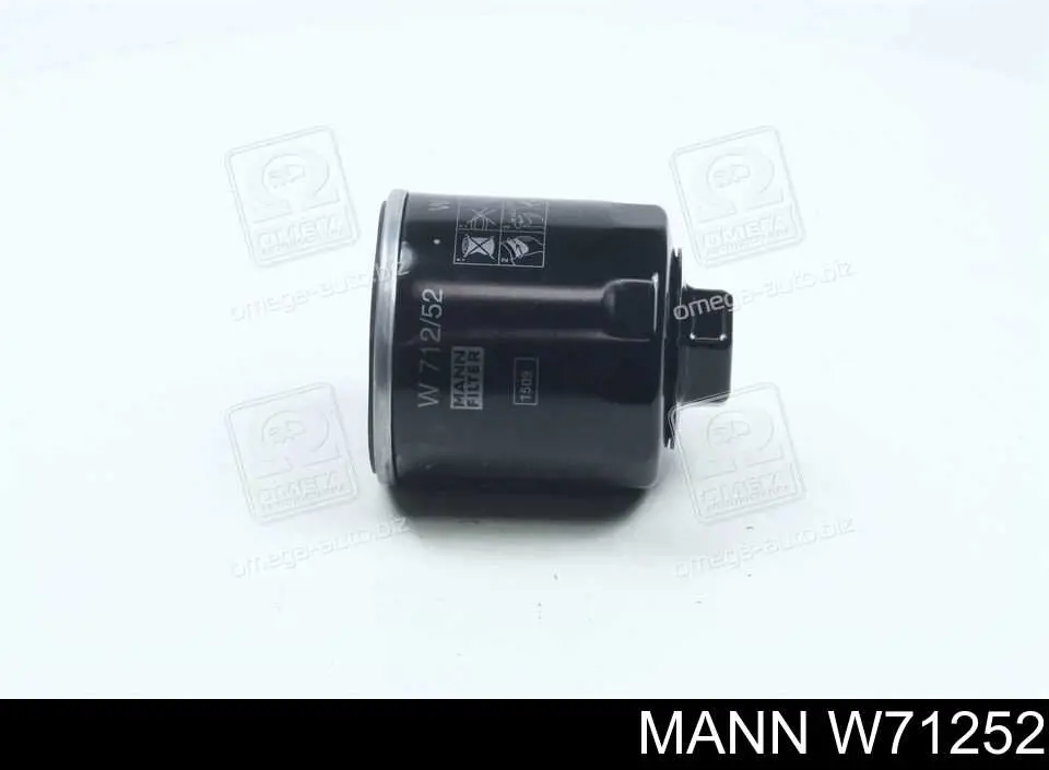Filtr oleju Mann-Filter W71252 cena, od 7,31 USD