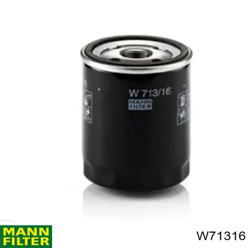 Filtr oleju Mann-Filter W71316 cena, od 7,46 USD