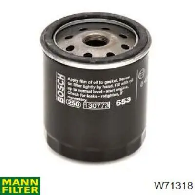 Filtr oleju Mann-Filter W71318 cena, od 8,82 USD