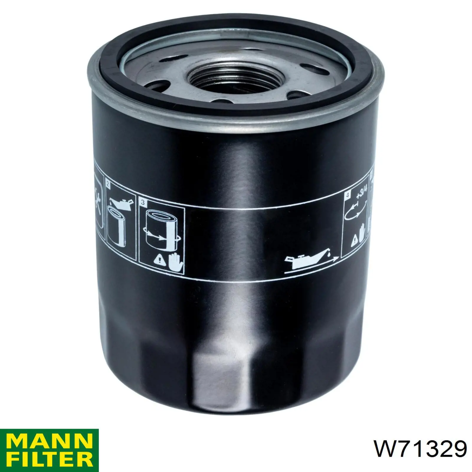 Filtr oleju Mann-Filter W71329 cena, od 14,17 USD