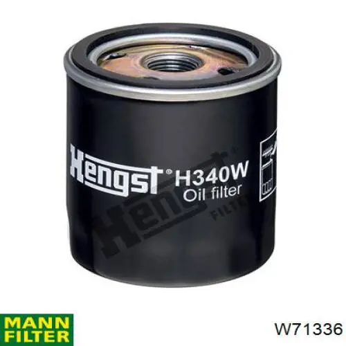 Filtr oleju Mann-Filter W71336 cena, od 8,97 USD